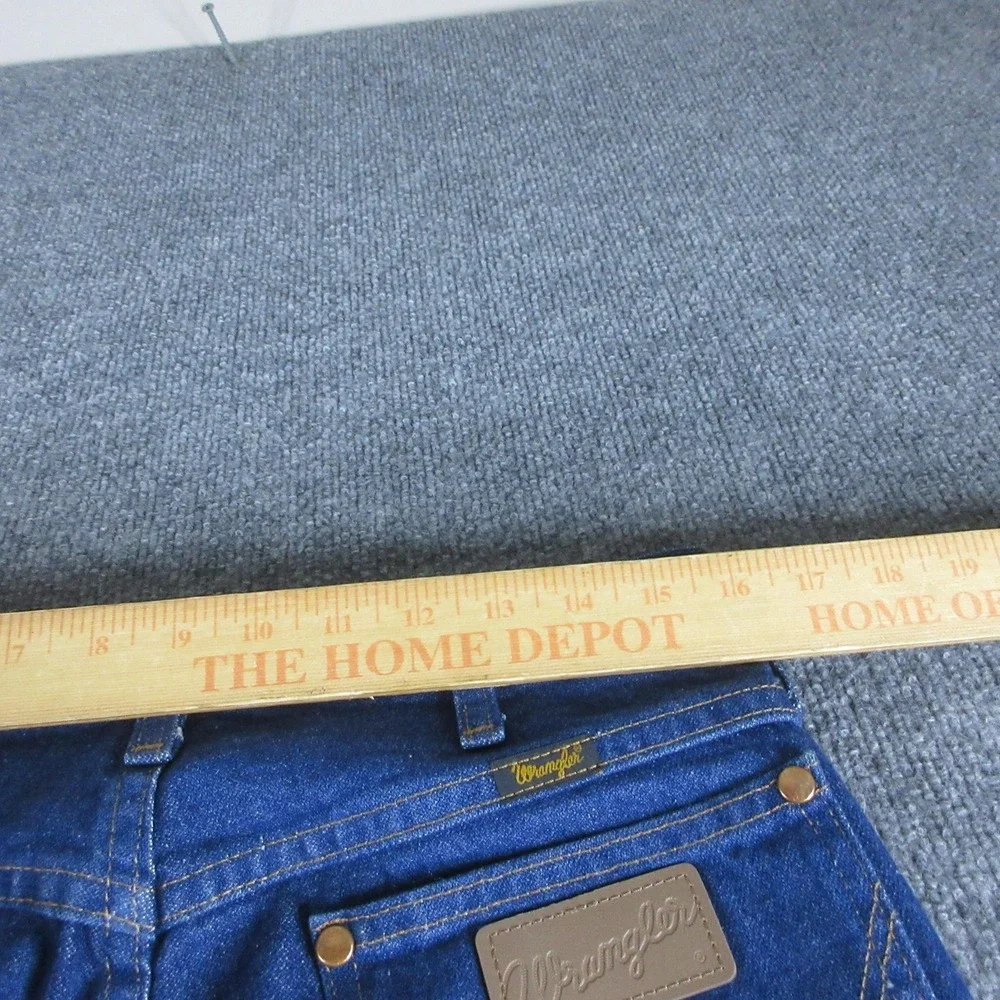 Wrangler Jeans Mens 32x34 Blue Regular Straight Cowboy Cut Denim Pants